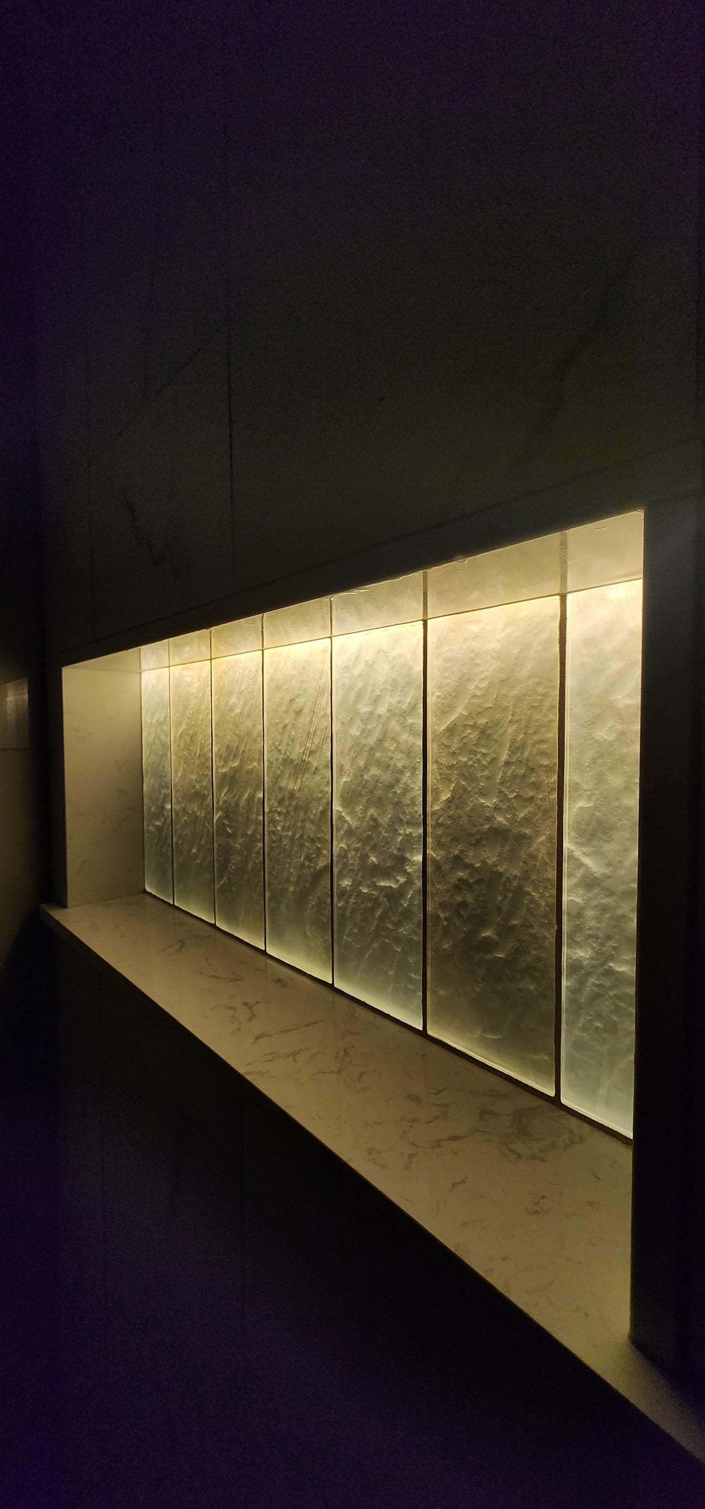 Led tile soap box panel